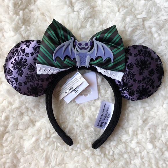 Disney Accessories - 💜 Disney Haunted Mansion Mickey Ears 💜